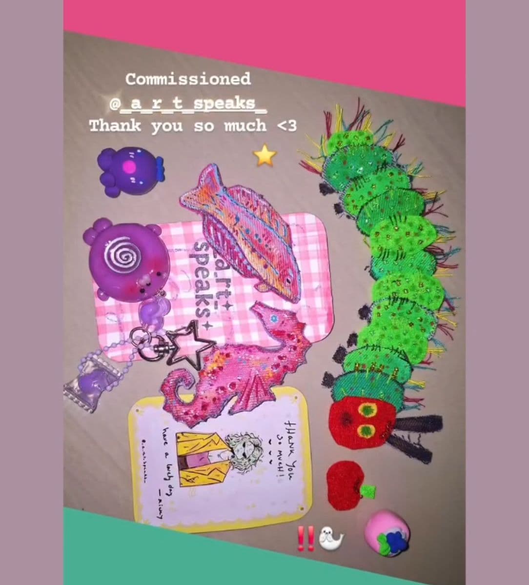 Story: a commissioned piece, thank you so much